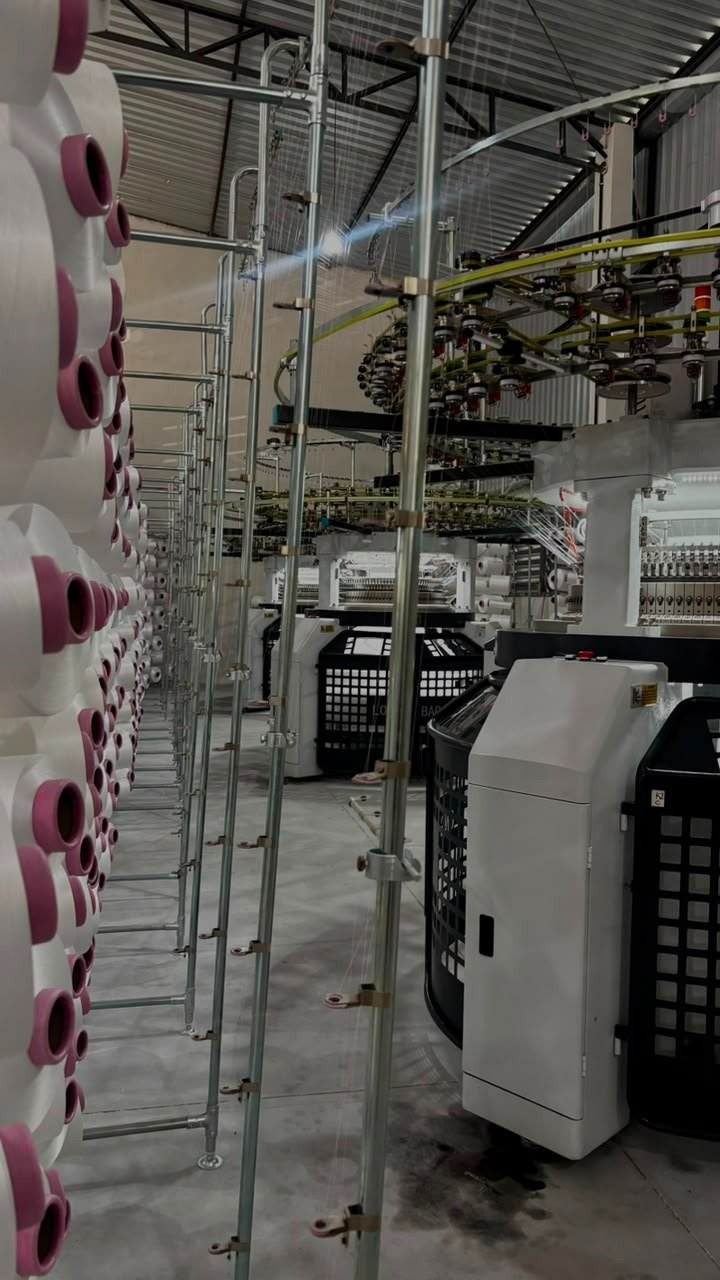 Estrutura industrial da ALP Têxtil